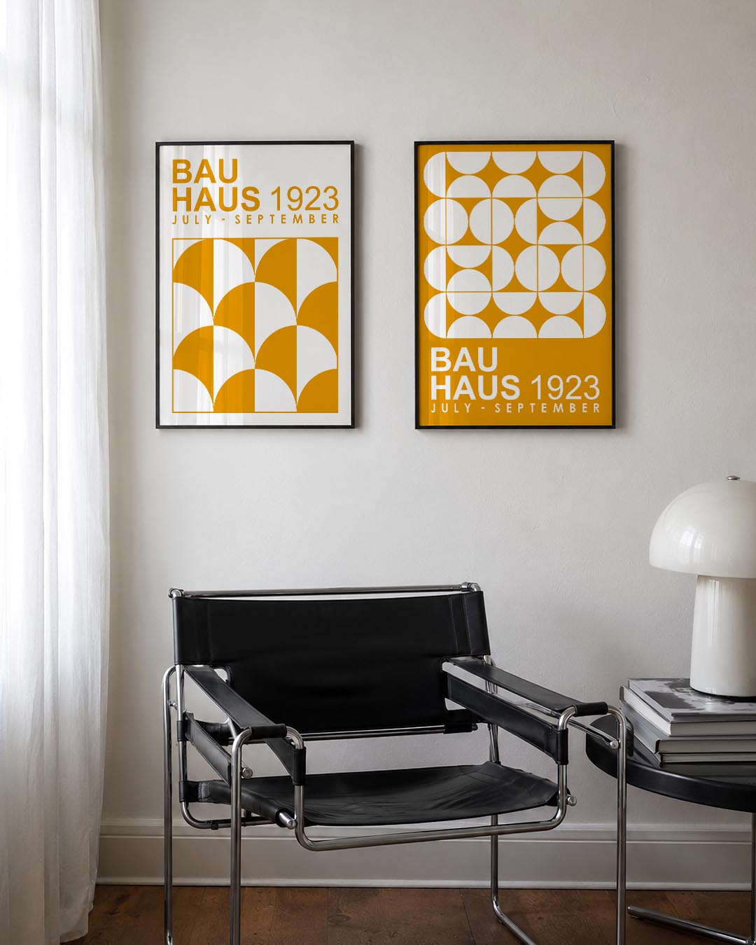 Halfronde ritmes Posterset