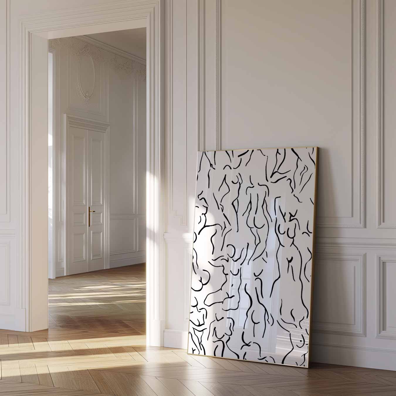 Elegante Lijsten Poster-WallArtistic