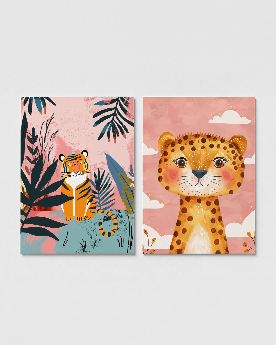 Tropische tijger Posterset