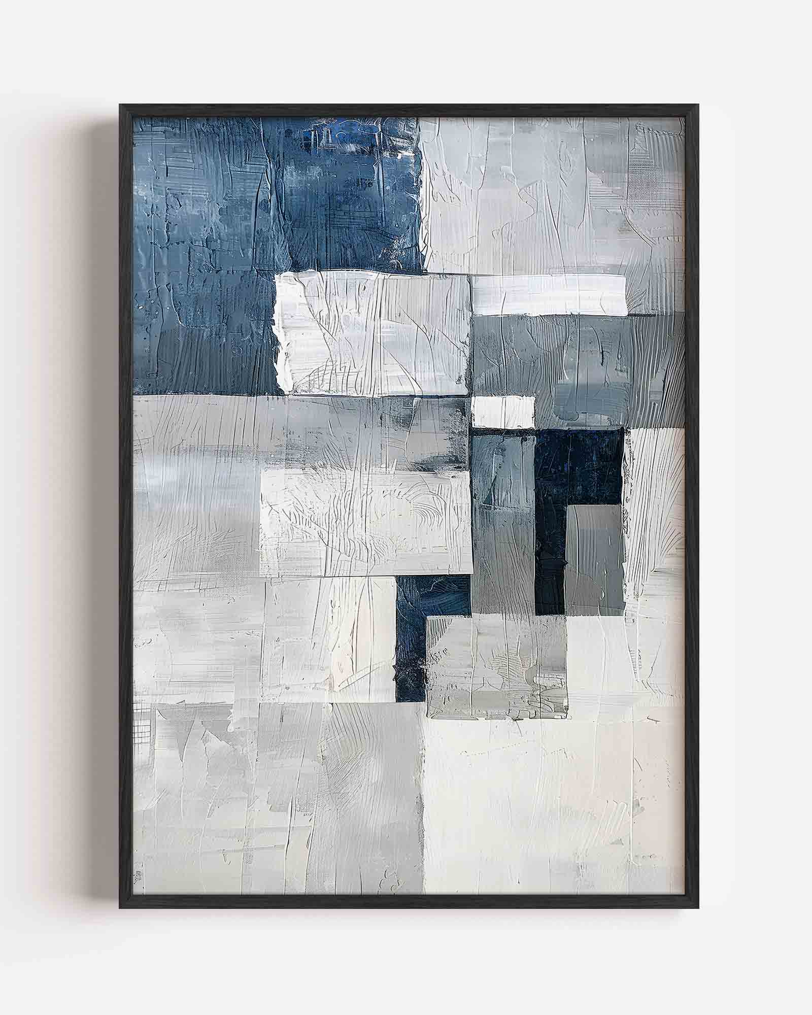 Abstracte rechthoeken Poster