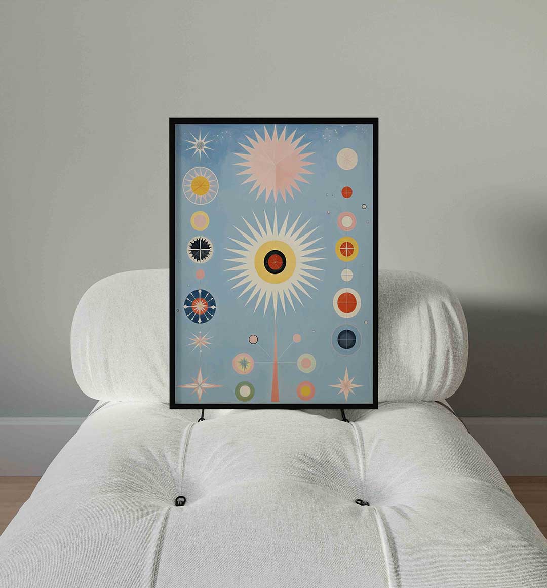 Sterren en cirkels Poster