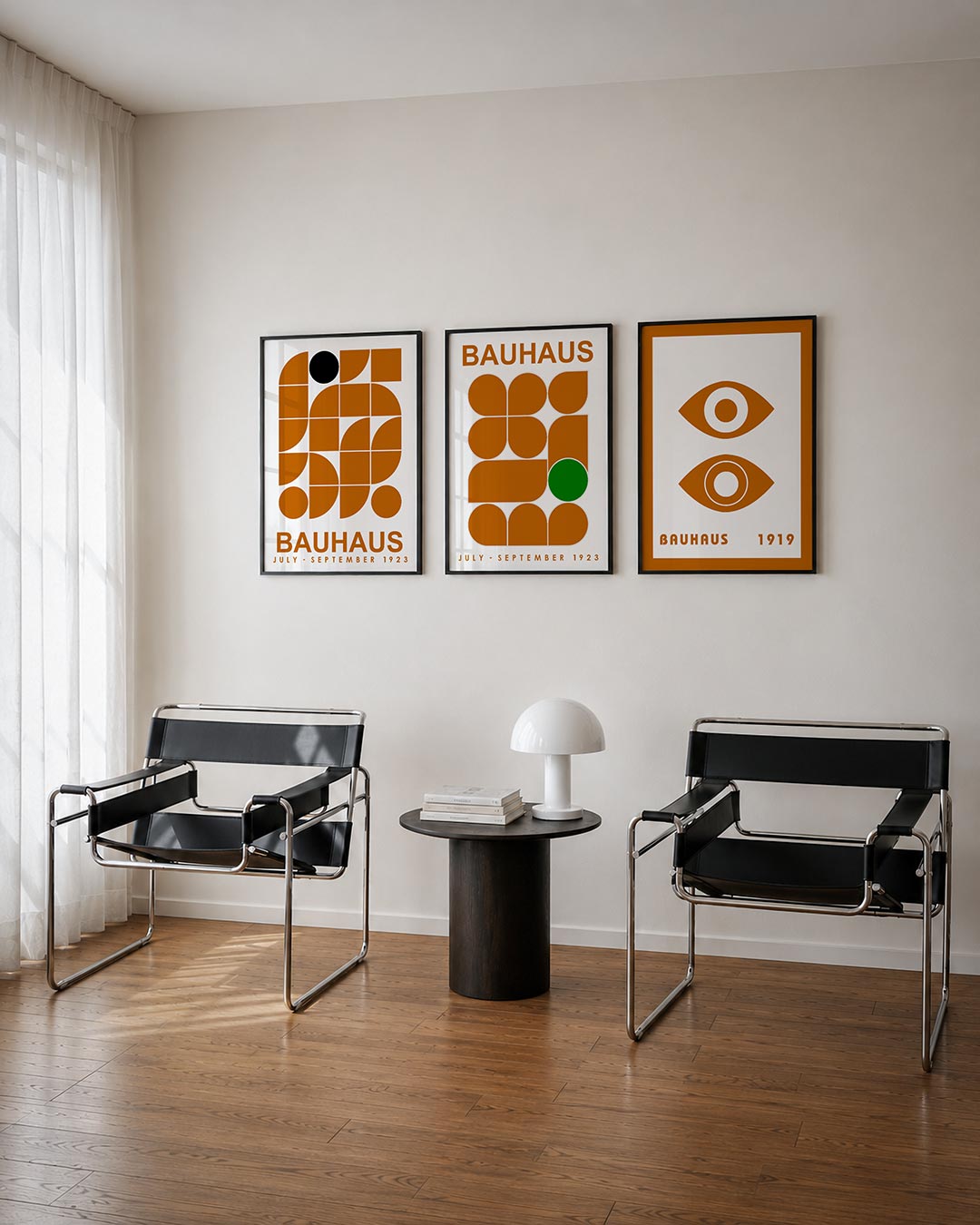 Vormenspel en kleur Posterset