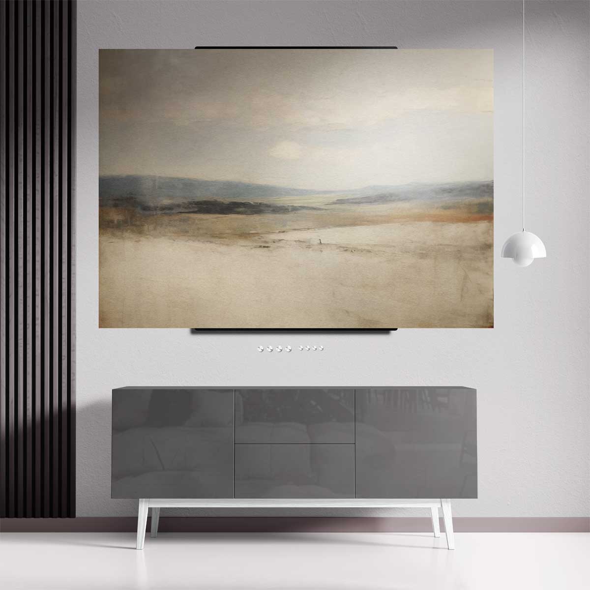 Sereniteit in de Ochtendmist Kunstwerk-canvas-dibond-plexiglas-wanddecoratie-WallArtistic