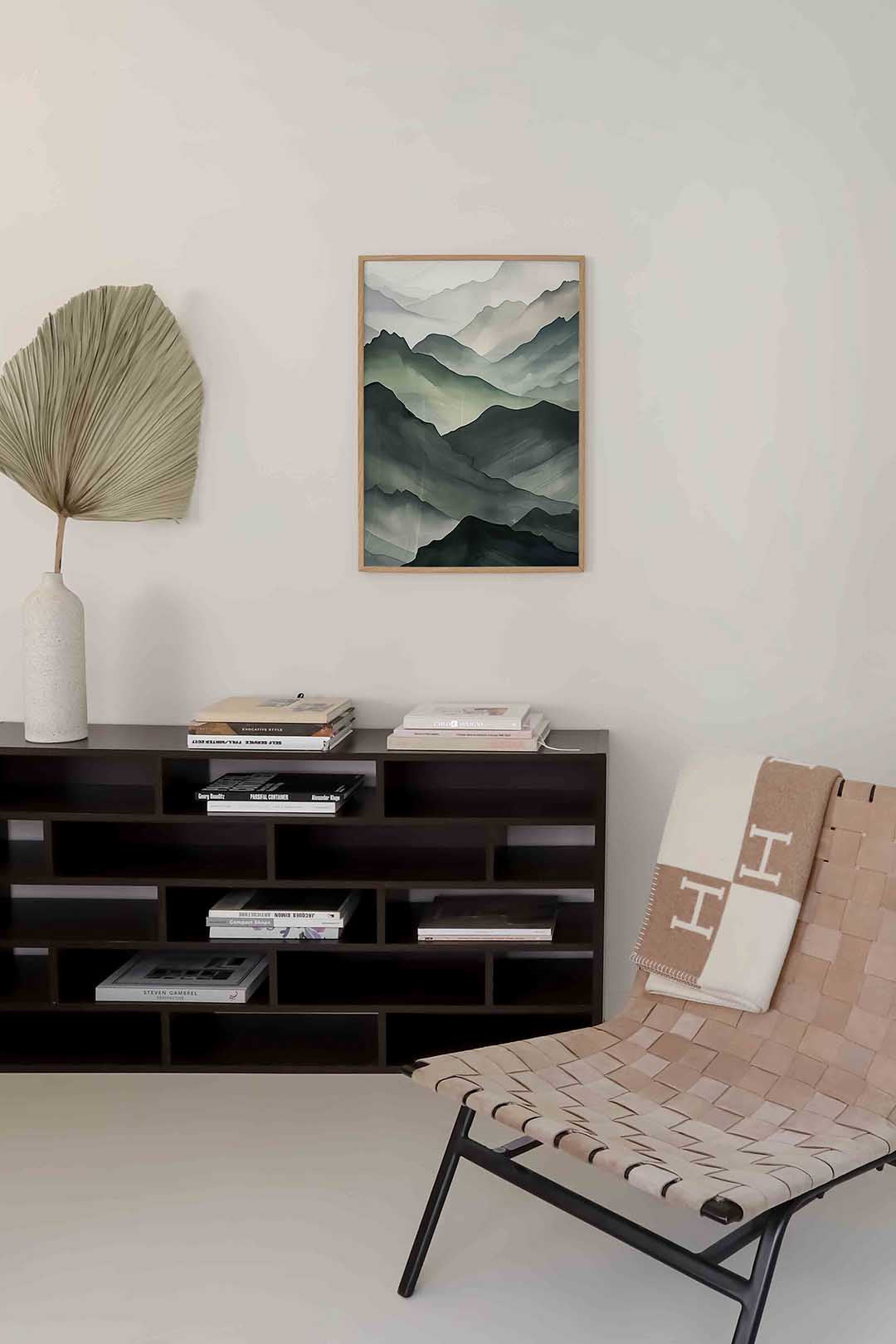 Berglandschap Poster