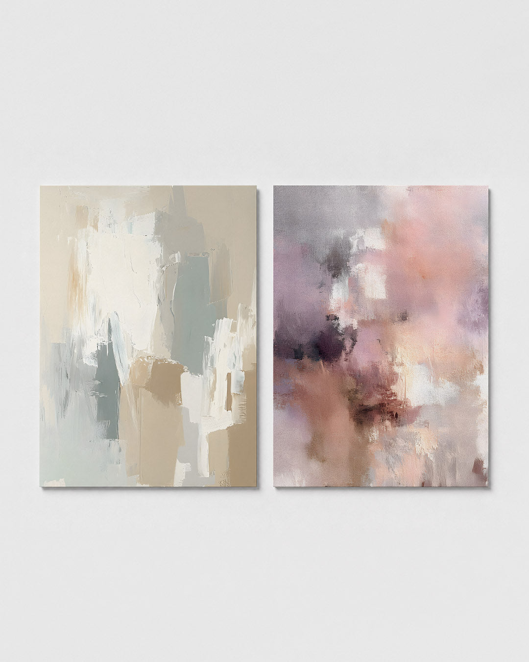 Zachte kleurvlakken Posterset