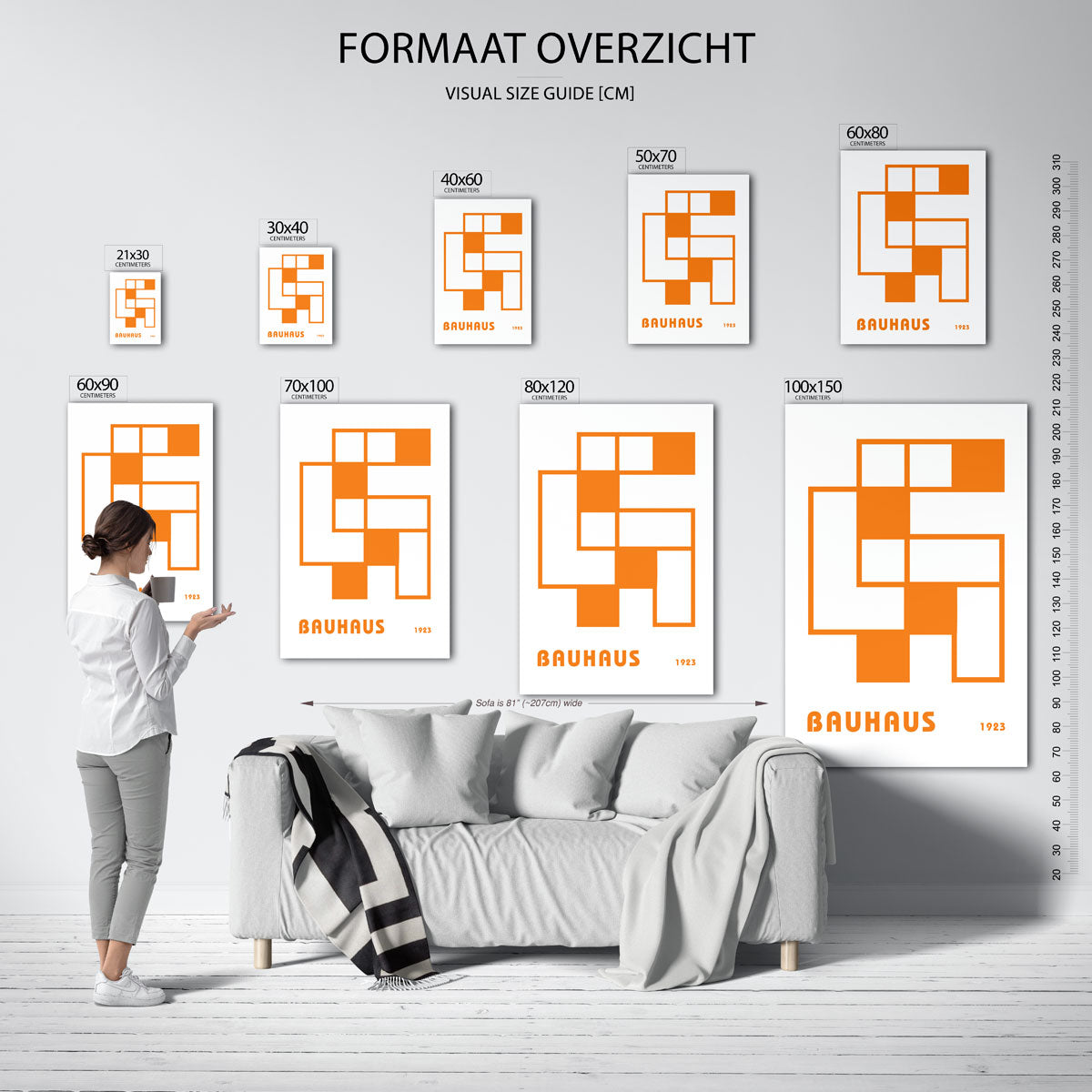 Vorm en kleur Poster