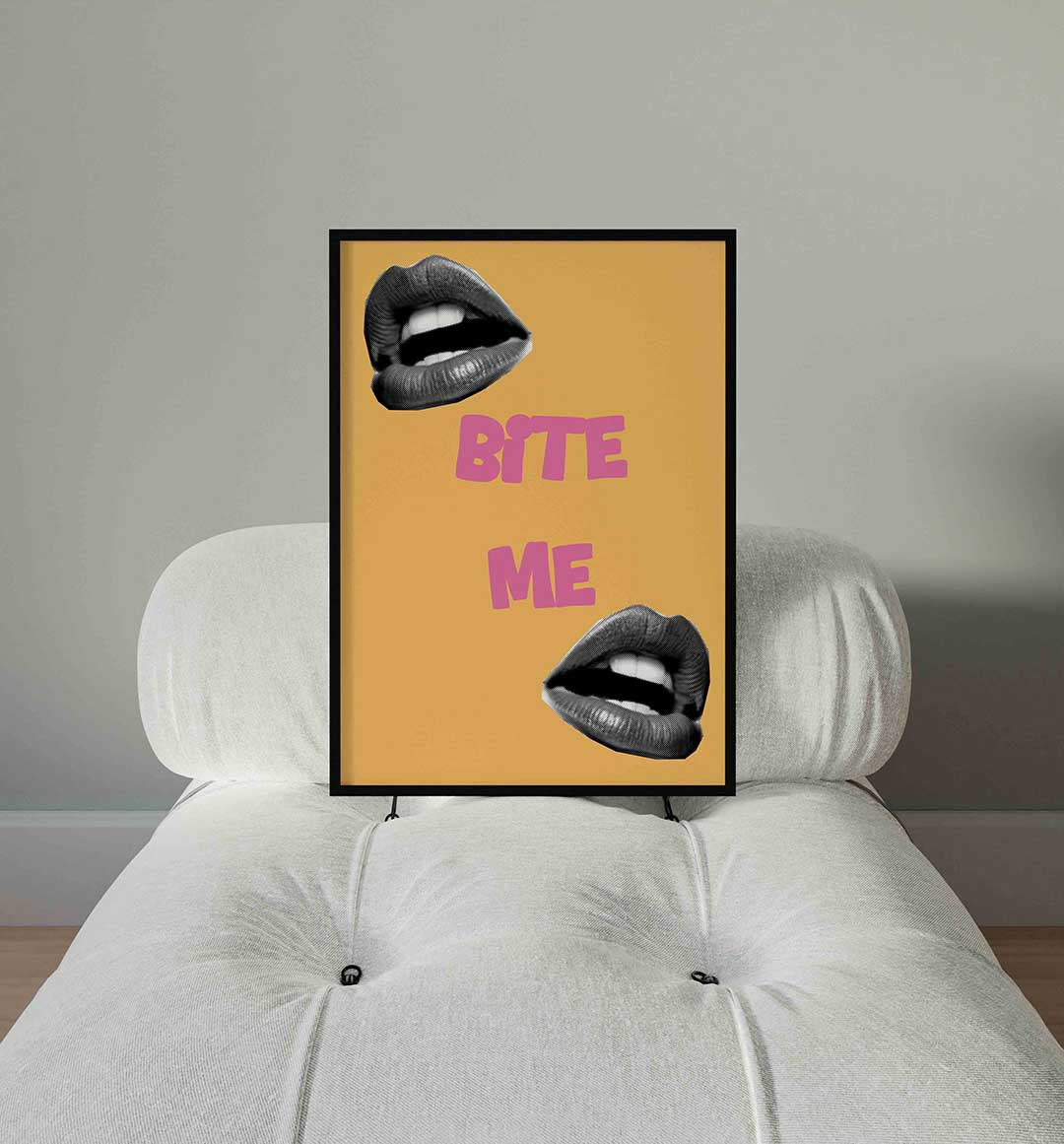 Bijt me Poster