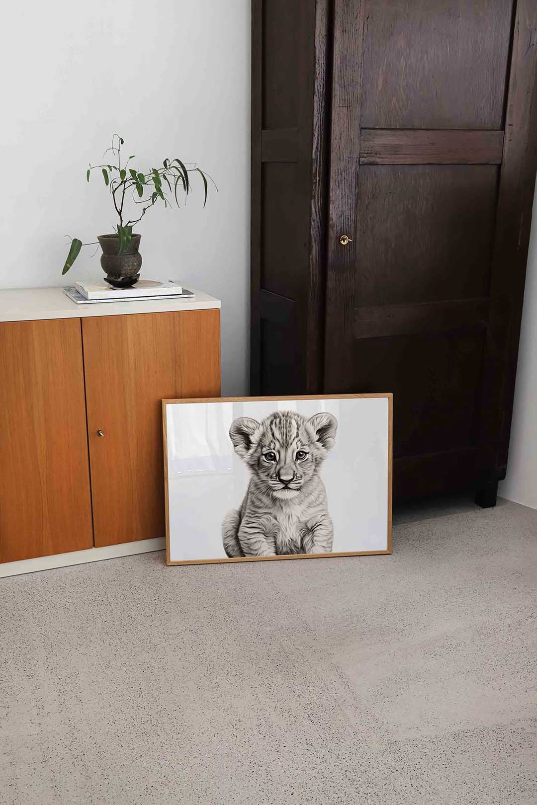 Leeuwenwelp Poster