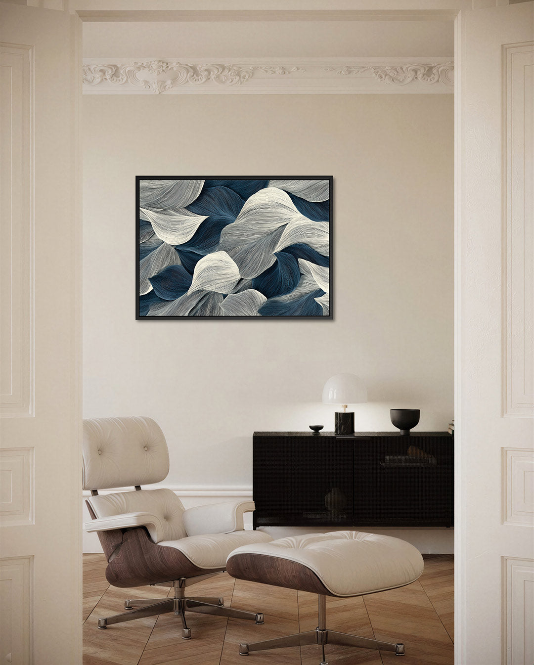 Golvende lijnen Kunstwerk