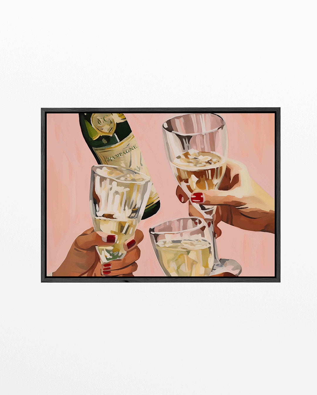 Feestelijke toast Kunstwerk
