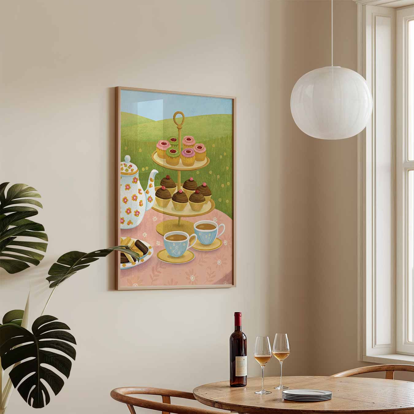 High Tea Sfeervol Poster-WallArtistic
