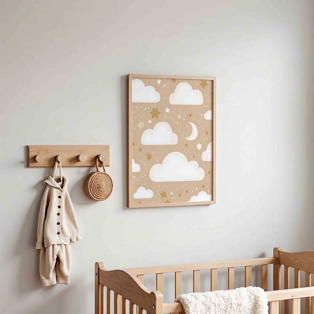 Wolk en sterren Poster