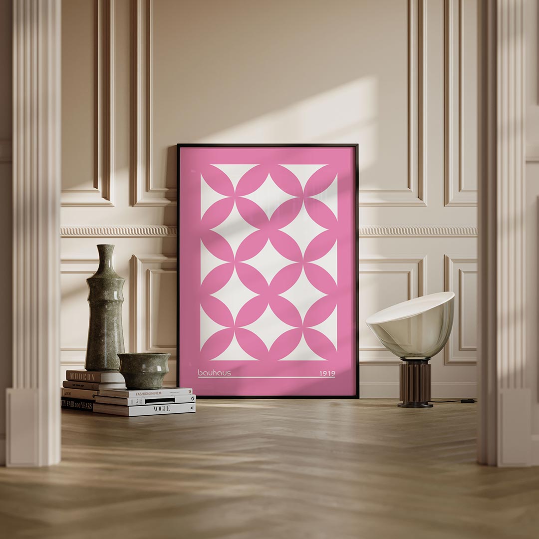Vormritme en kleur Poster