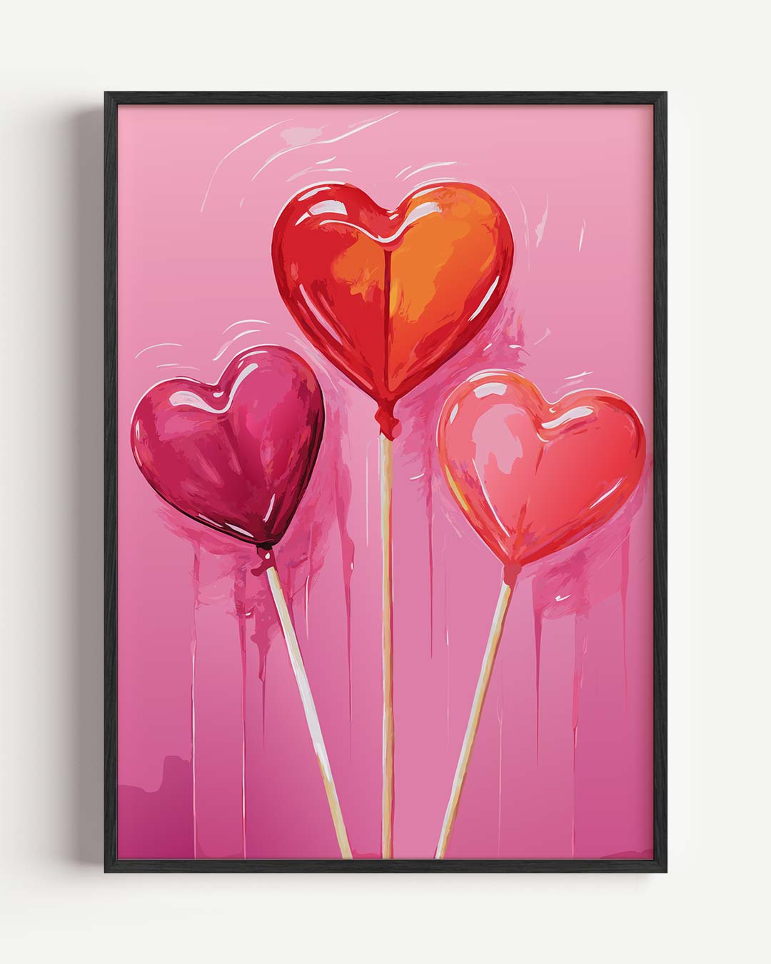 Liefdevolle Lollies Poster-WallArtistic