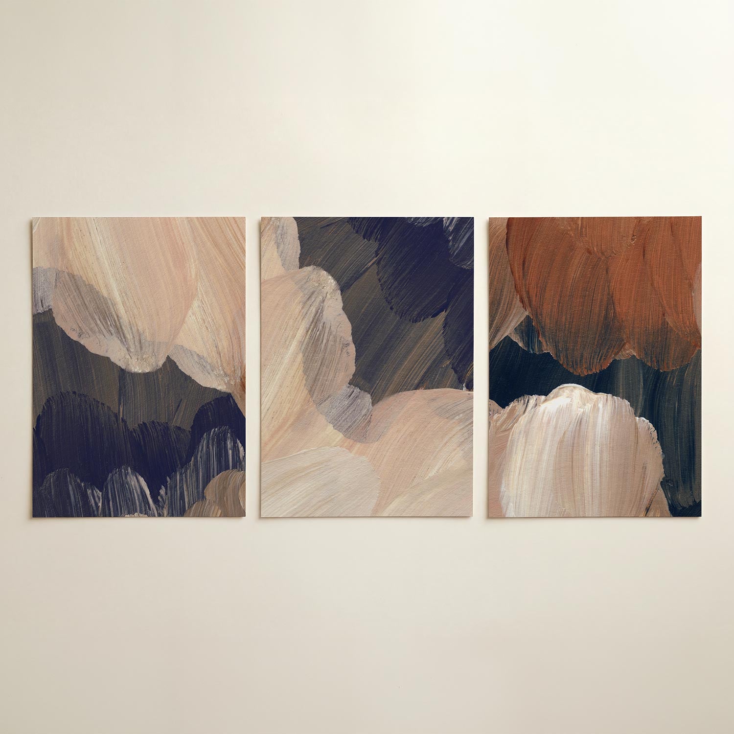 Kleurvlakken en lijnen Posterset