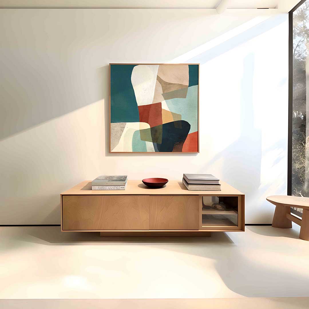 Abstracte vormen Poster