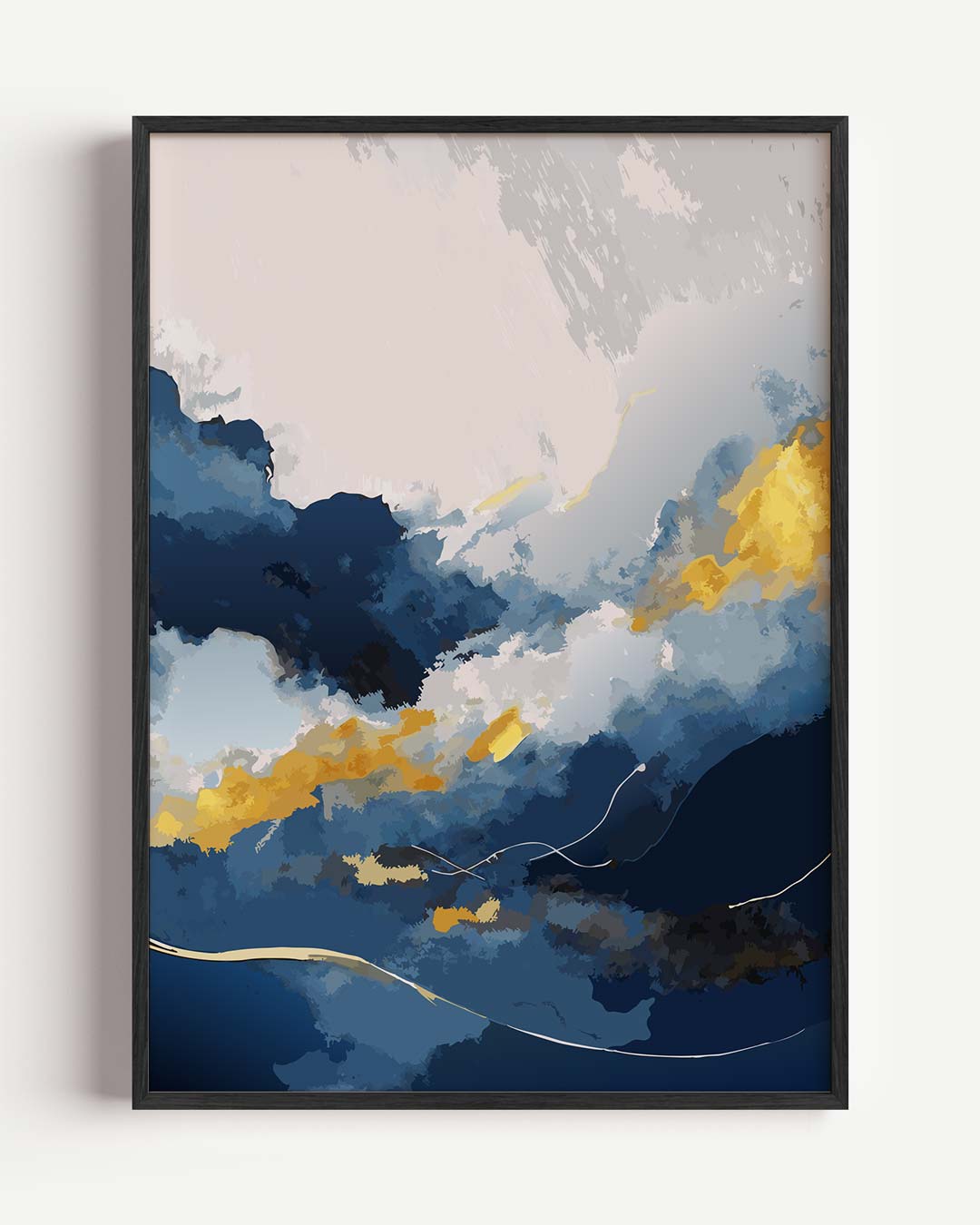 Dromerige Lucht Abstract Poster-WallArtistic