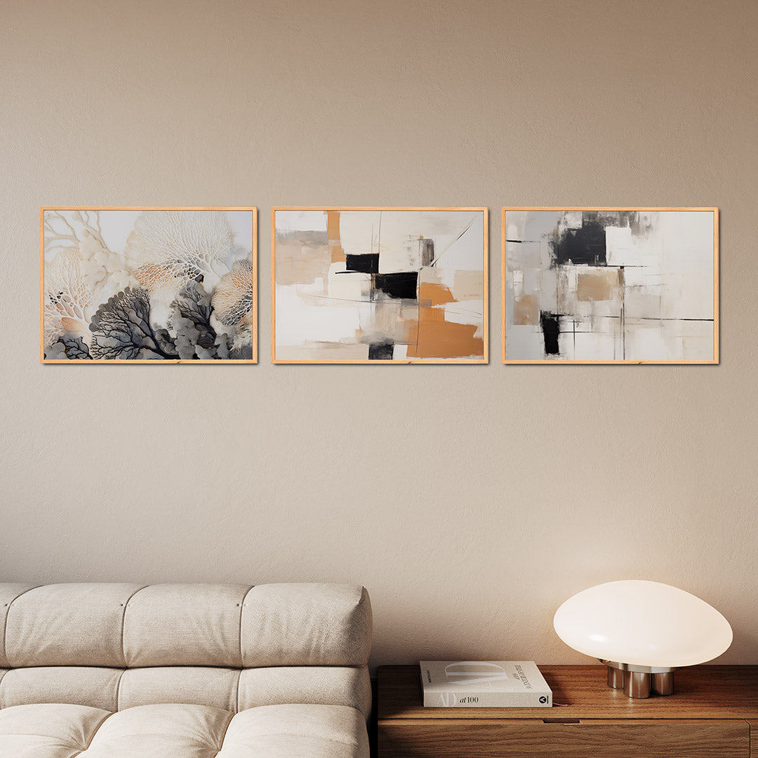 Organische patronen Posterset