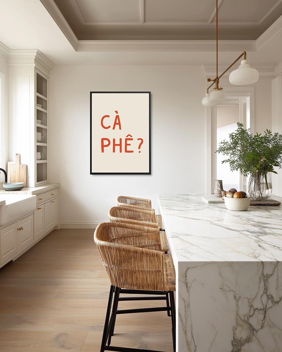 Typografische vraag Kunstwerk