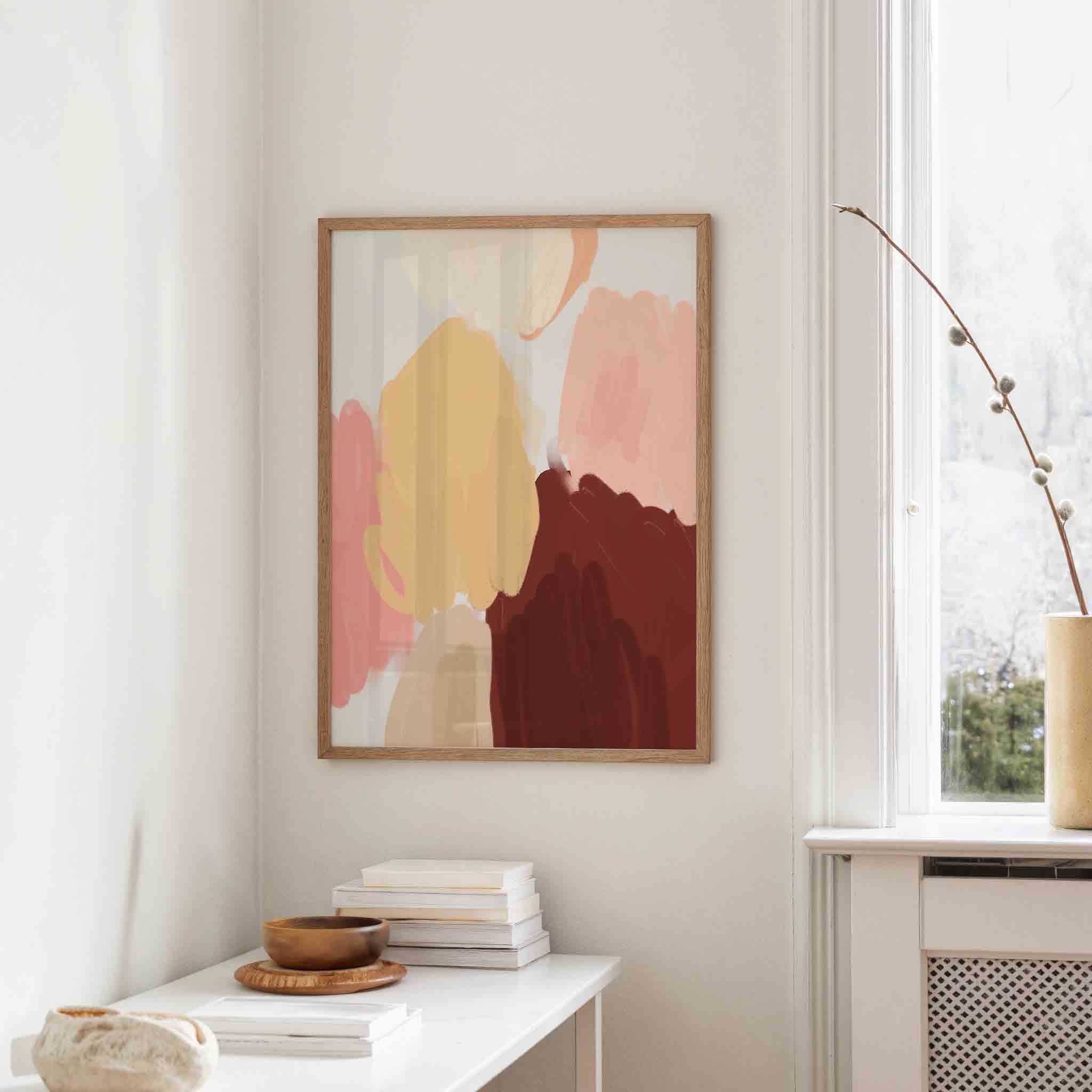 Abstracte vormen Poster