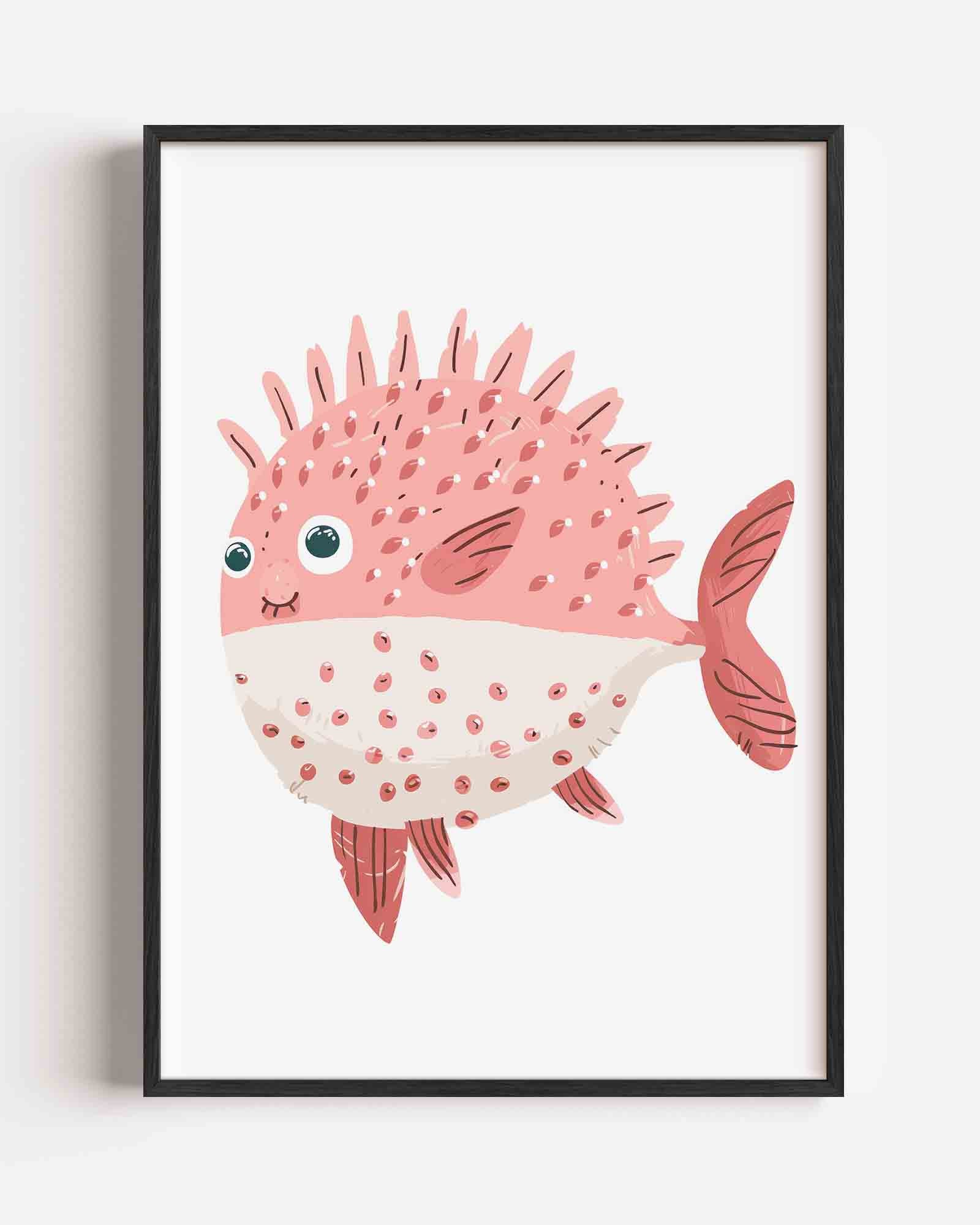 Roze vis Poster