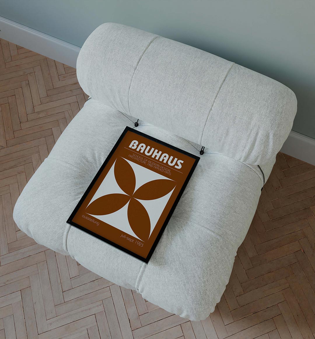 Vorm en kleur Poster