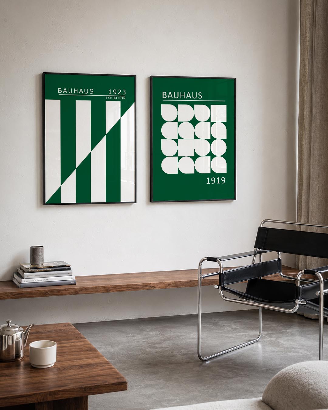 Lijnen en vlakken Posterset