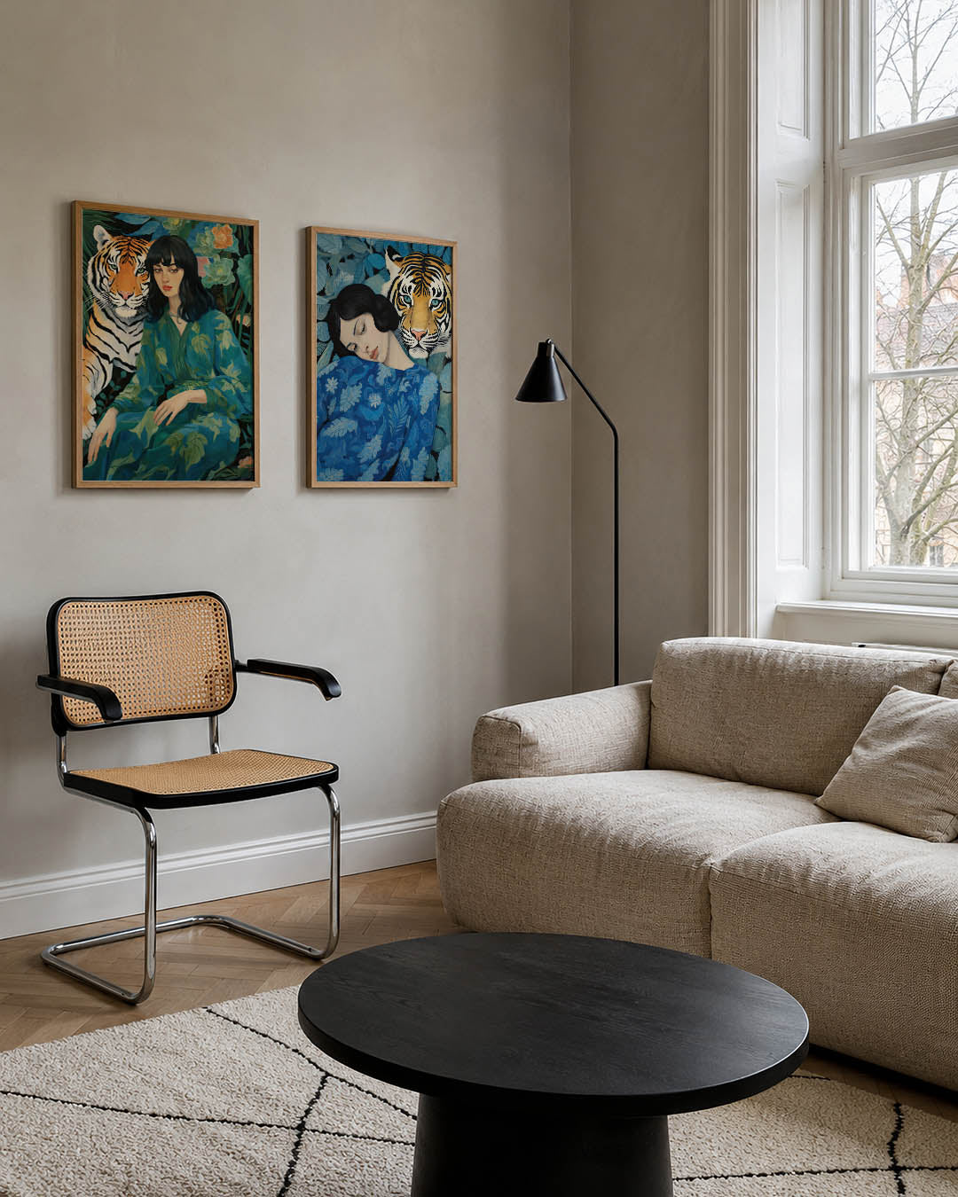 Dierlijke harmonie Posterset