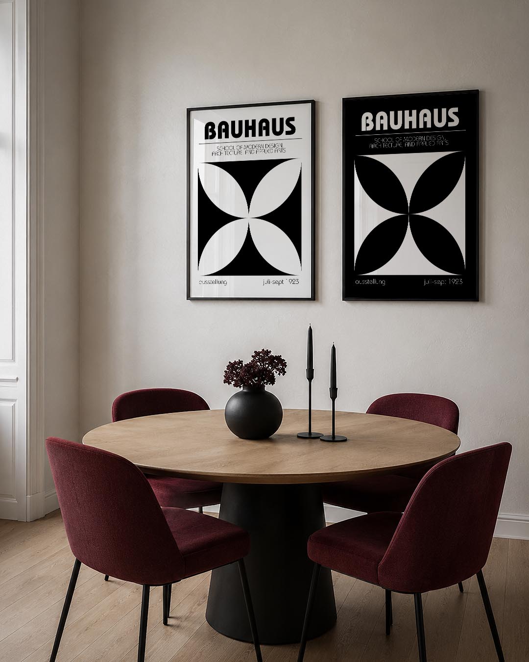 Vormen en vlakken Posterset