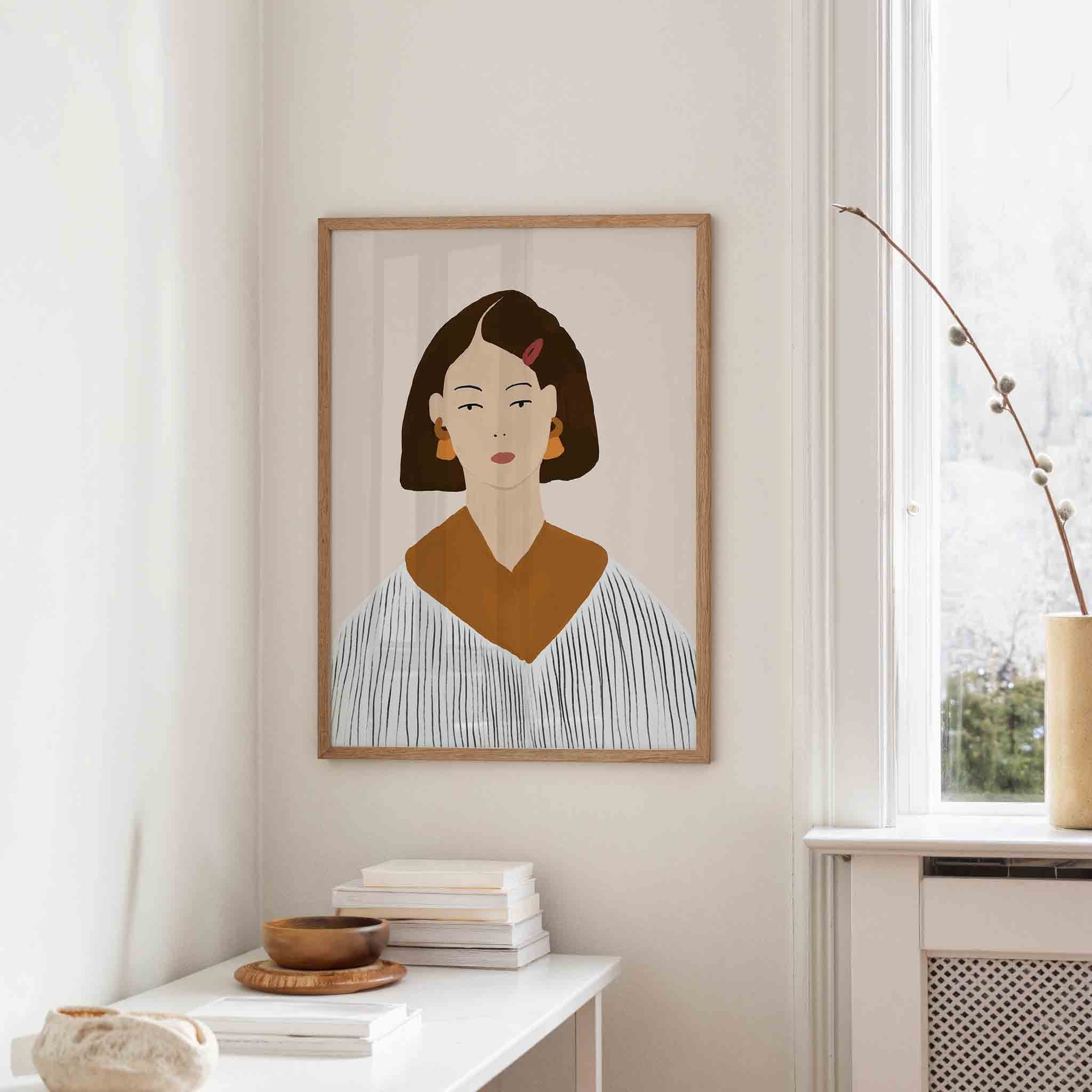 Vrouwelijk portret Poster