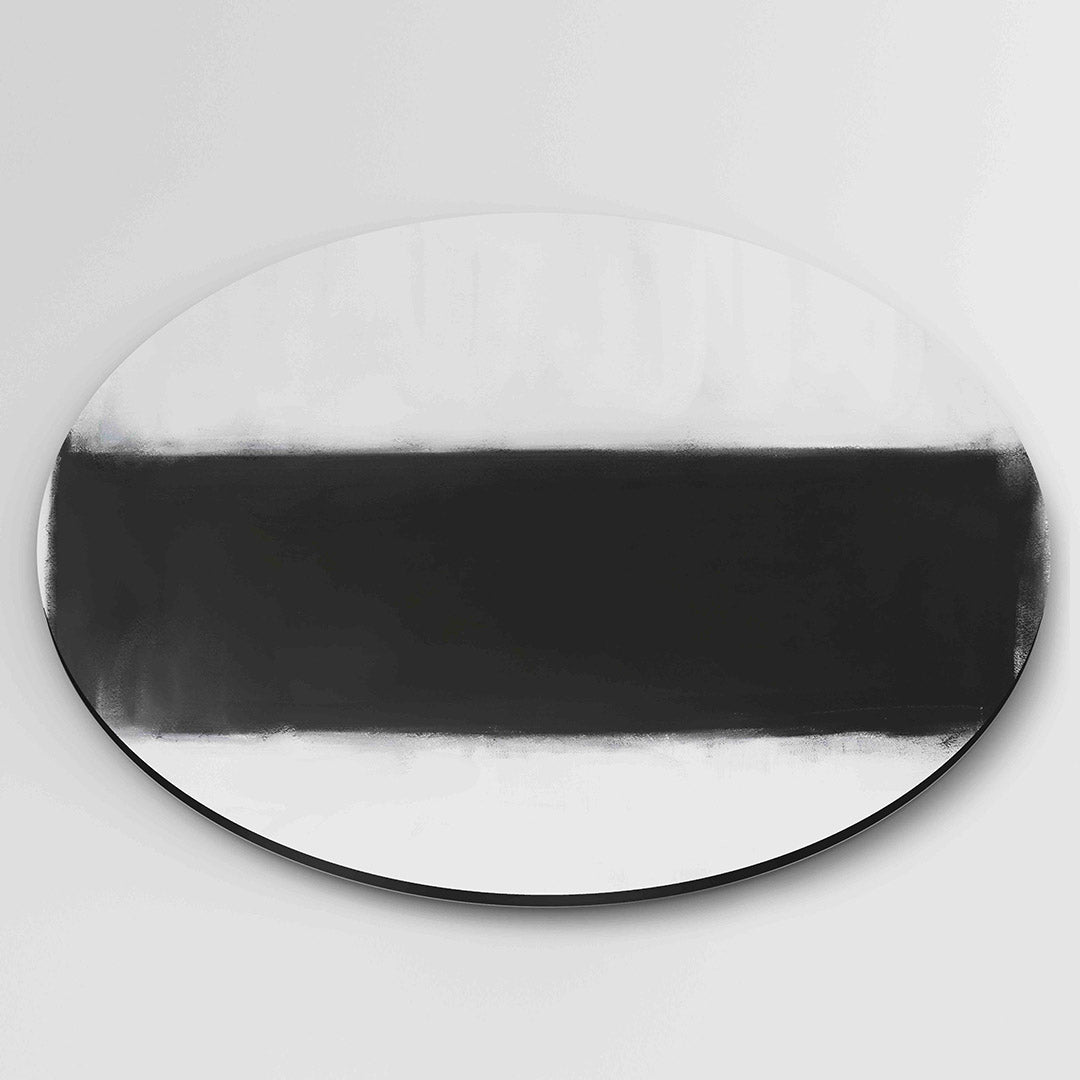 Zwart wit compositie Muurcirkel