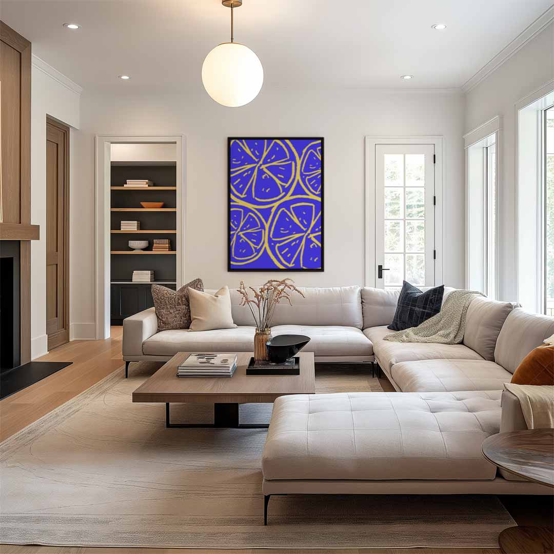 Citrus Fantasie Kunstwerk-canvas-dibond-plexiglas-wanddecoratie-WallArtistic