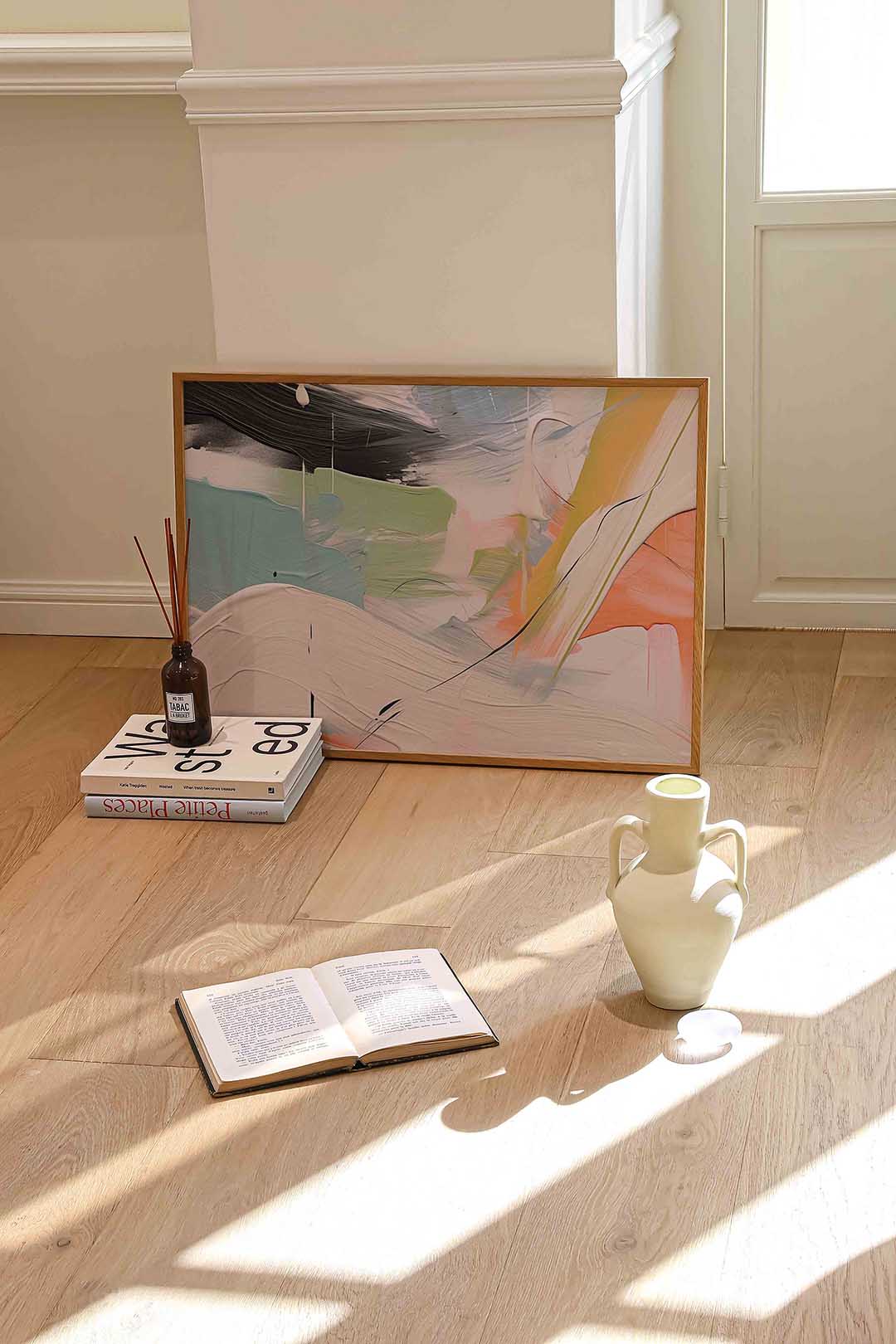 Abstracte kleurencompositie Poster