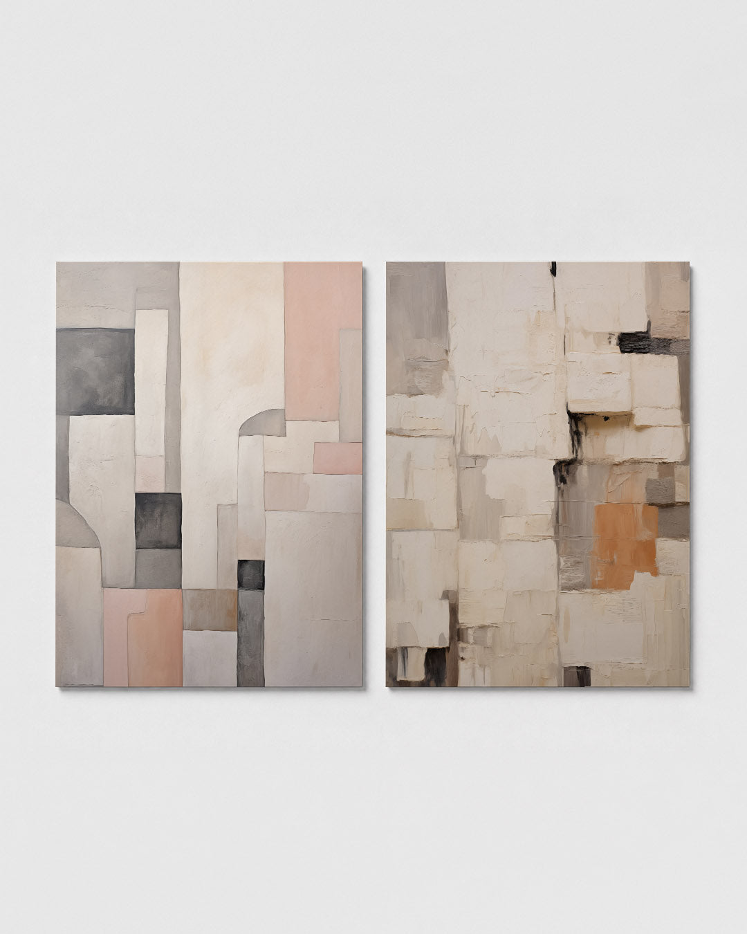 Zachte vlakken Posterset