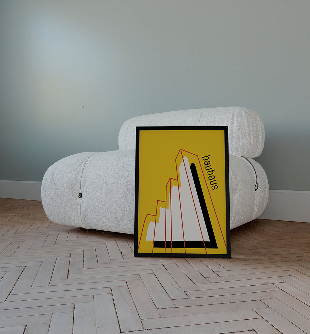 Lijnen en kleurvlakken Poster