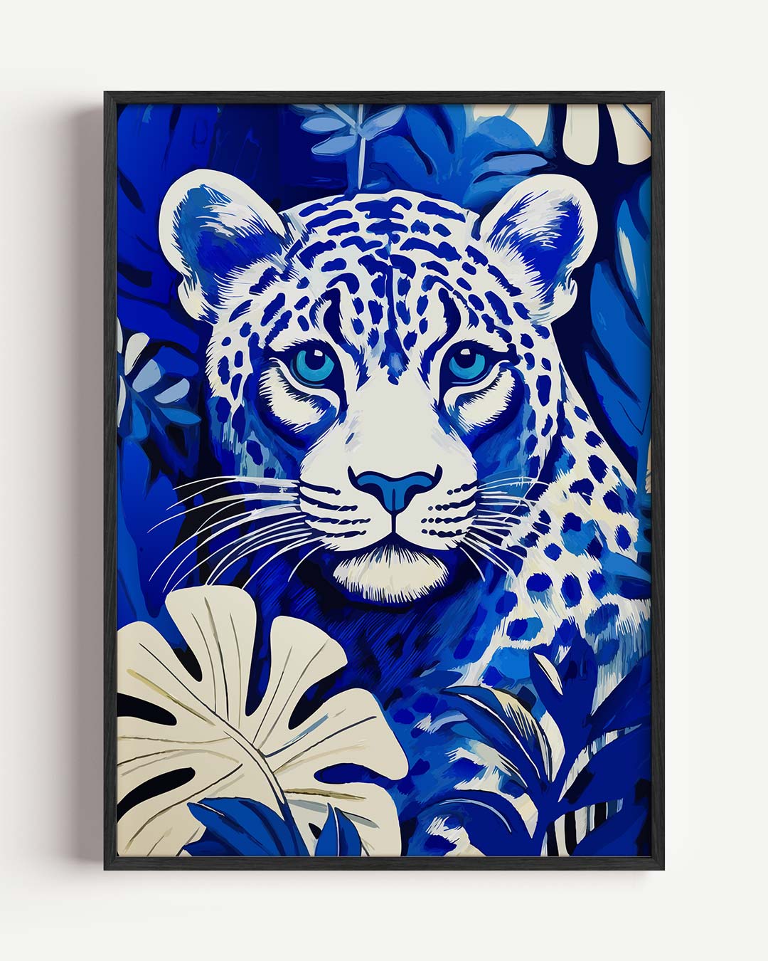 Jungle Leopard Power Poster-WallArtistic