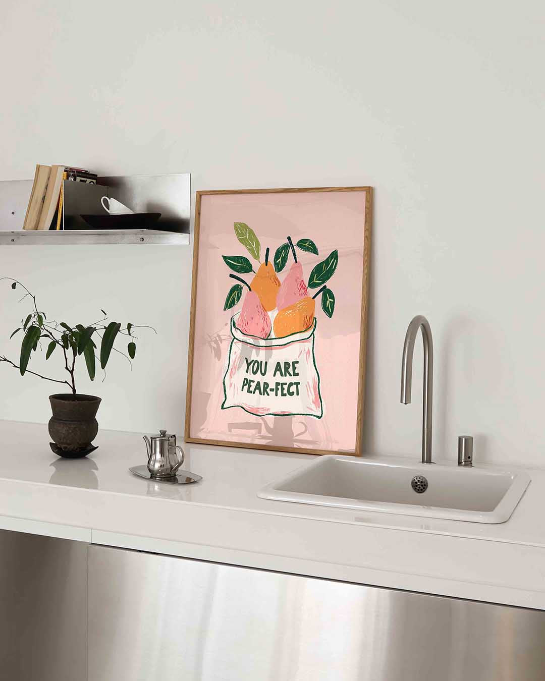 Peren en tekst Poster