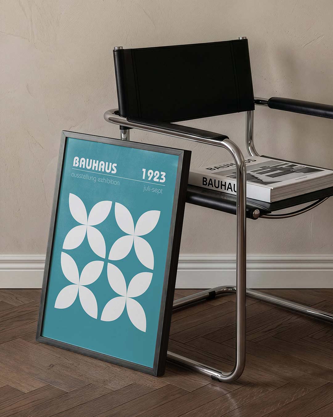 Vormritme en kleur Poster