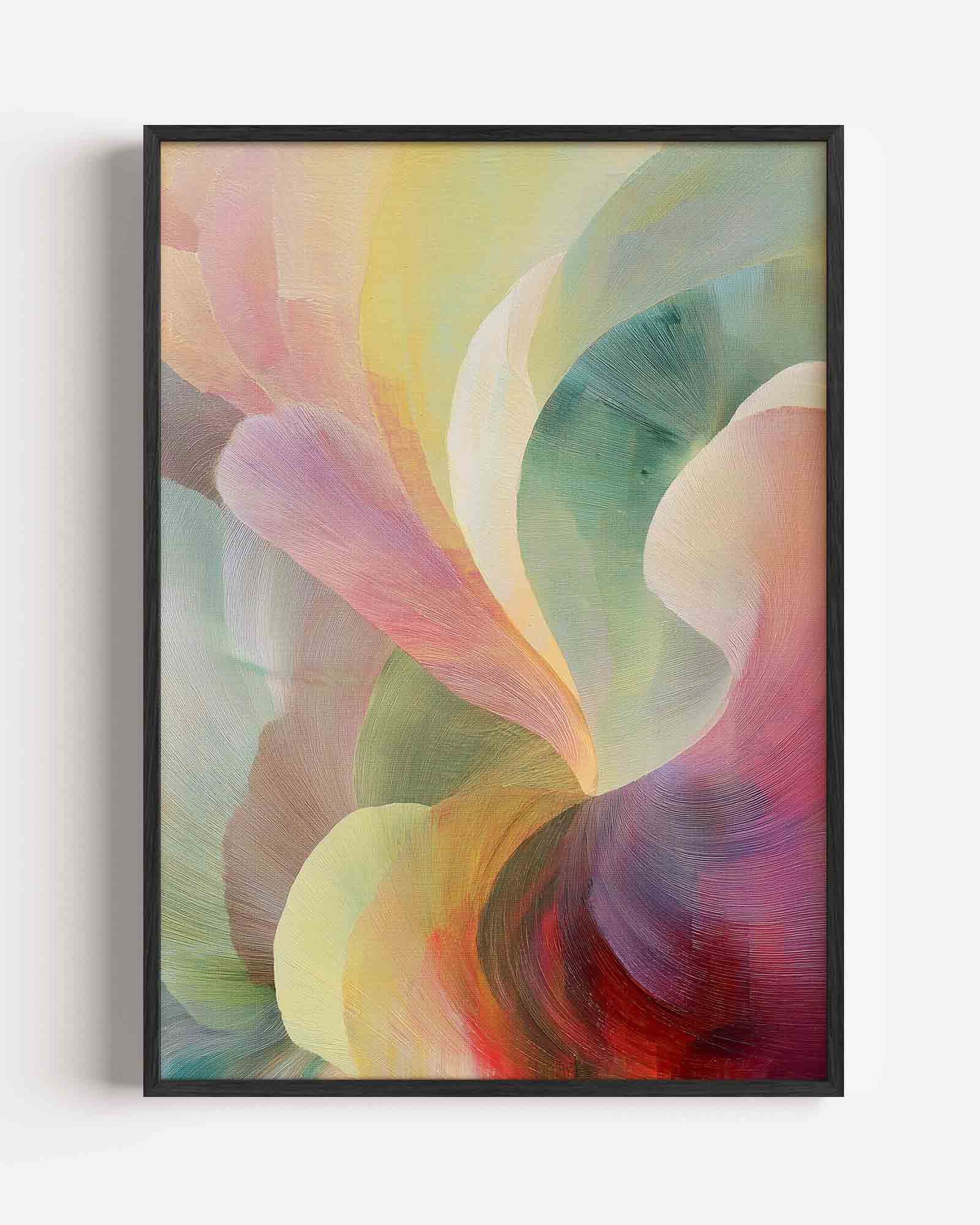 Abstracte vormen Poster