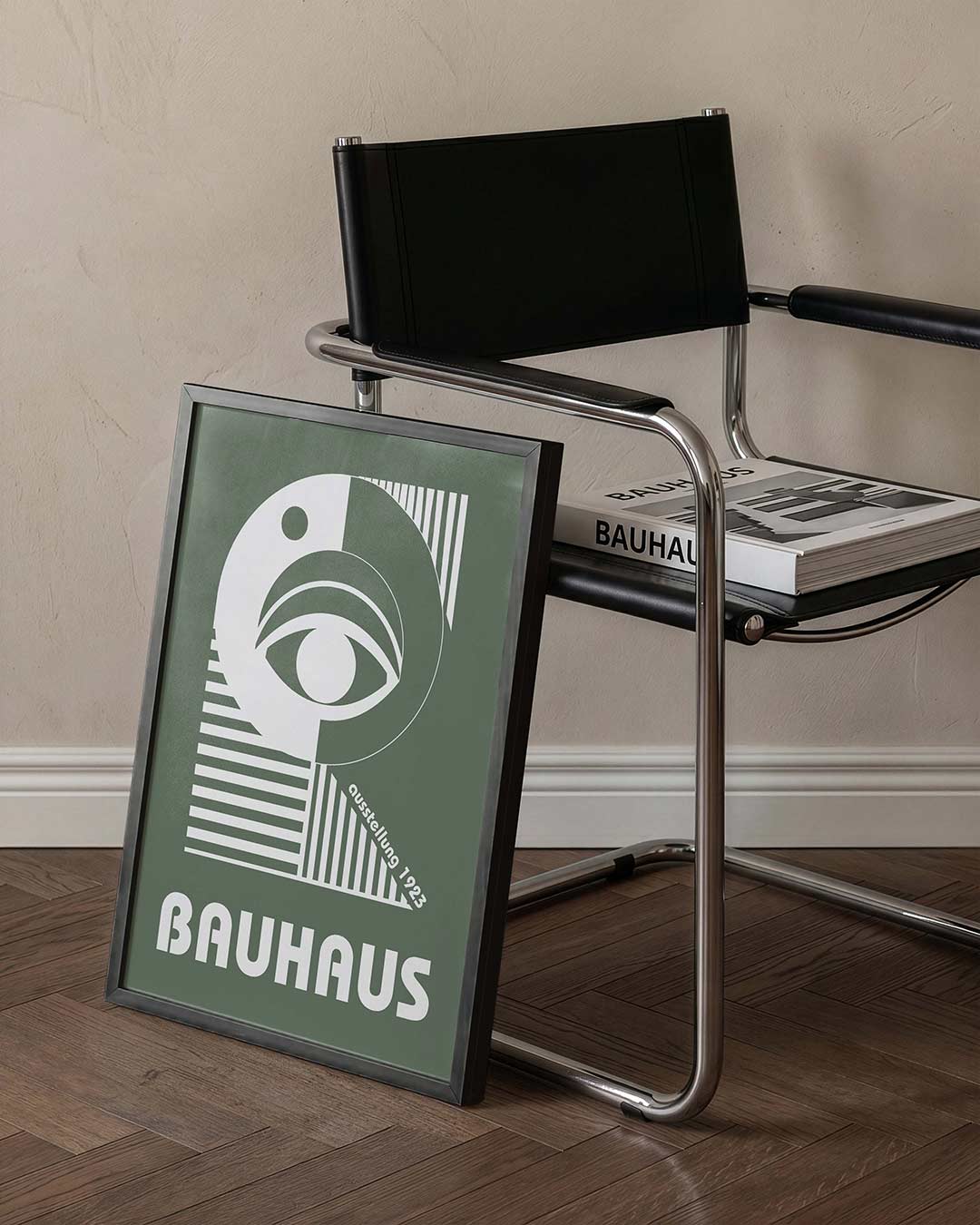Oog en lijnen Poster