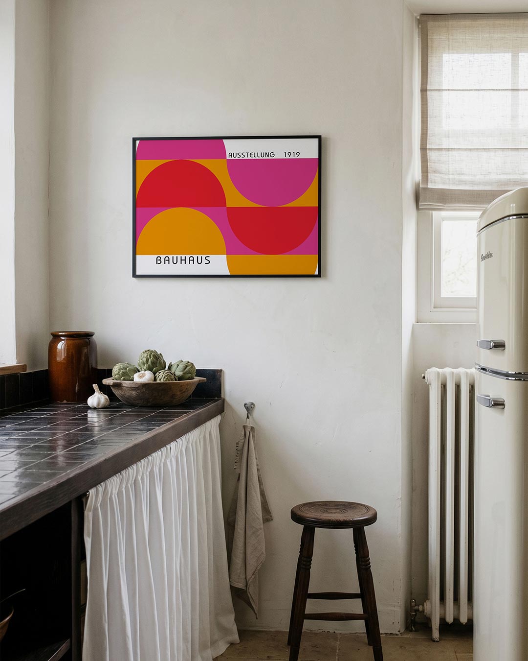 Vormritme en kleur Poster
