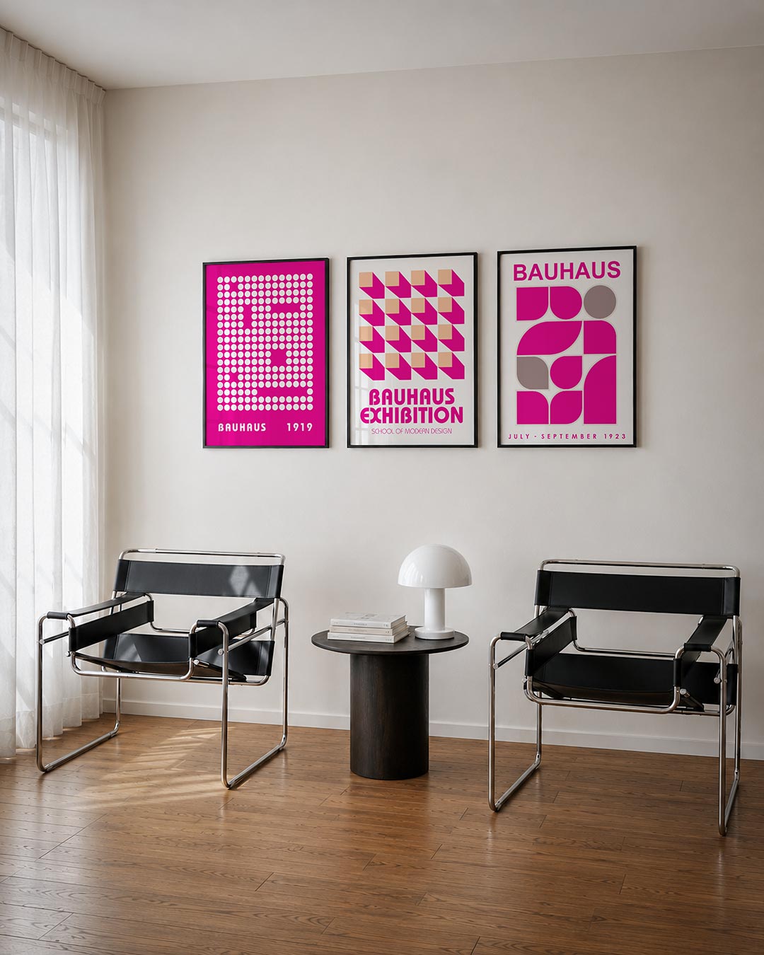 Cirkelpatroon ritme Posterset