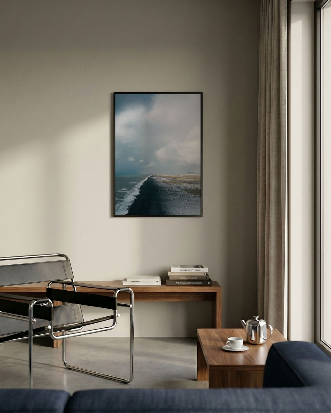 Kustlandschap Poster