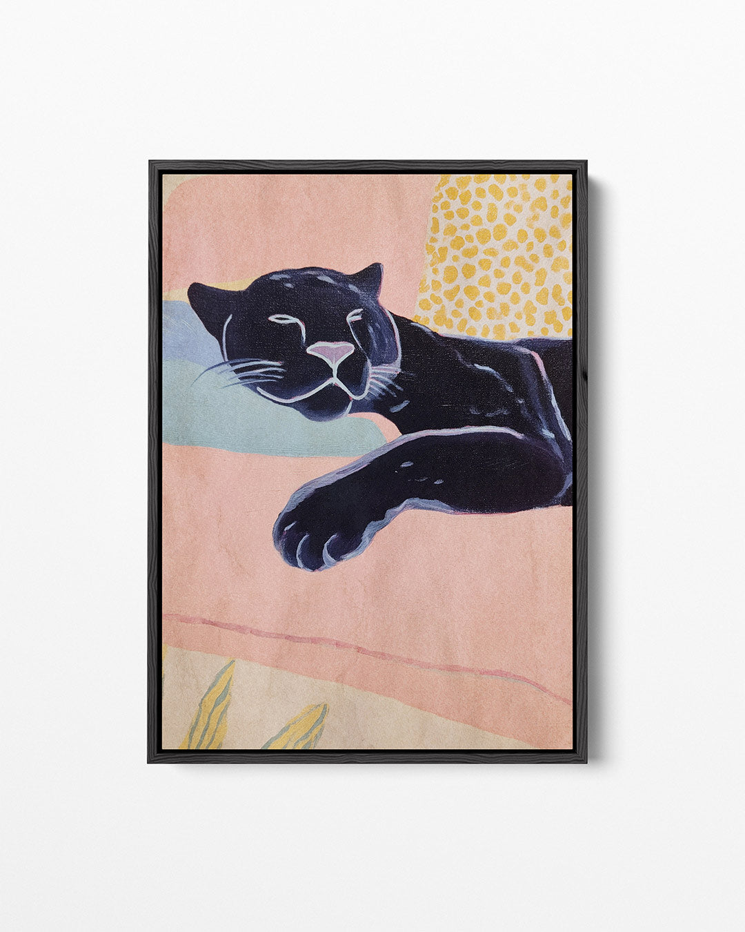 Dromerige panter Kunstwerk