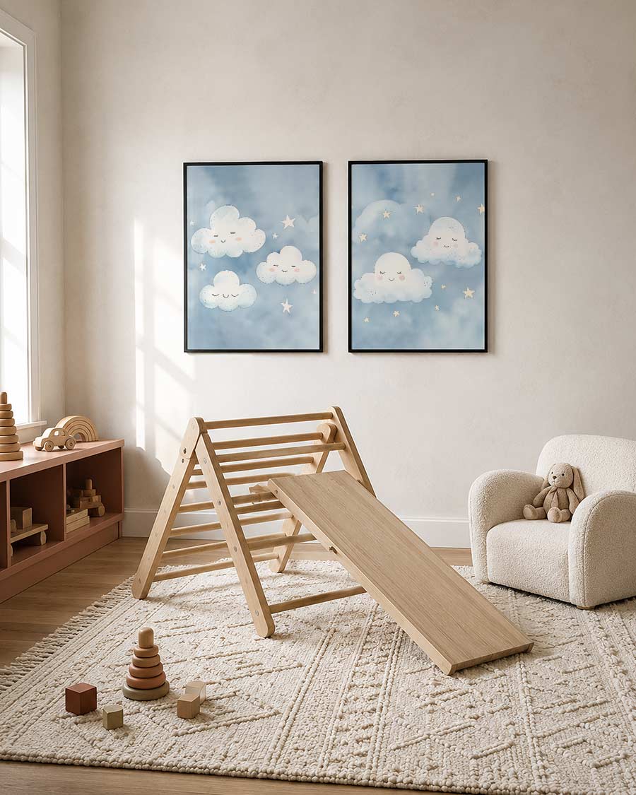Dromerige wolken Posterset