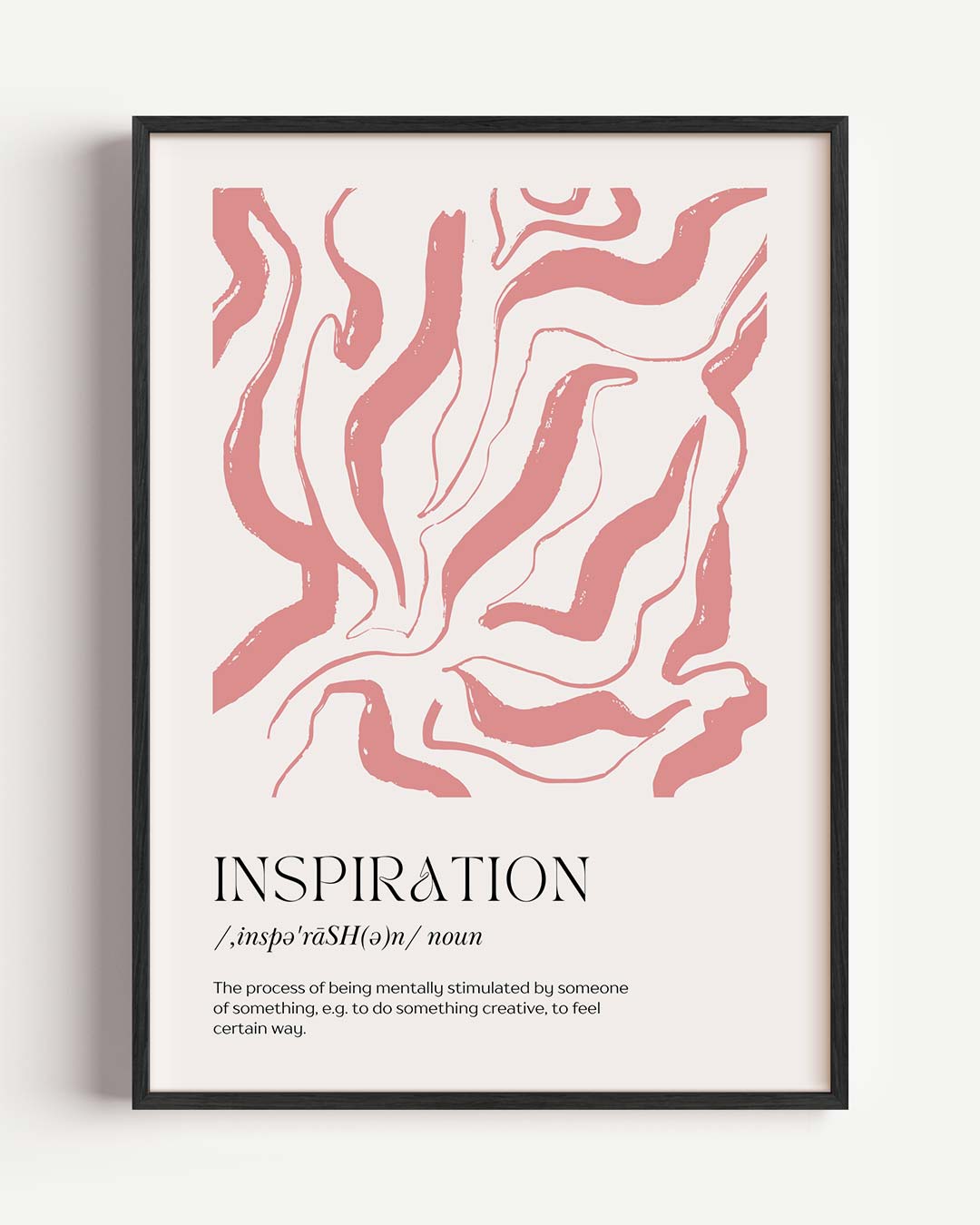 Inspirerende Abstracte Poster-WallArtistic
