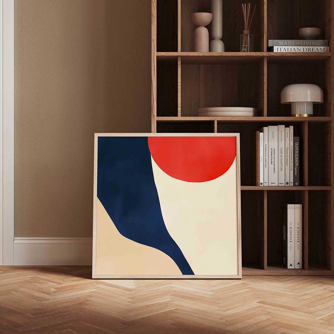 Abstracte vormen Poster