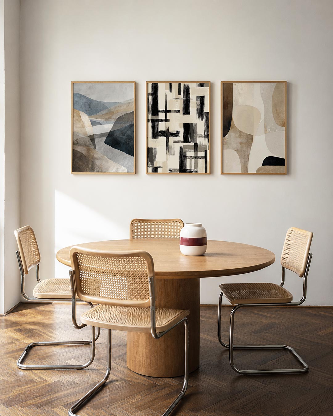 Landschap in lagen Posterset