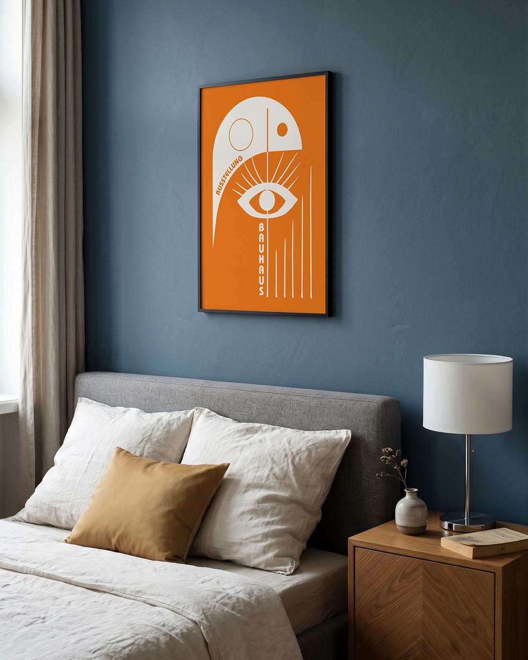Oog en lijnen Poster