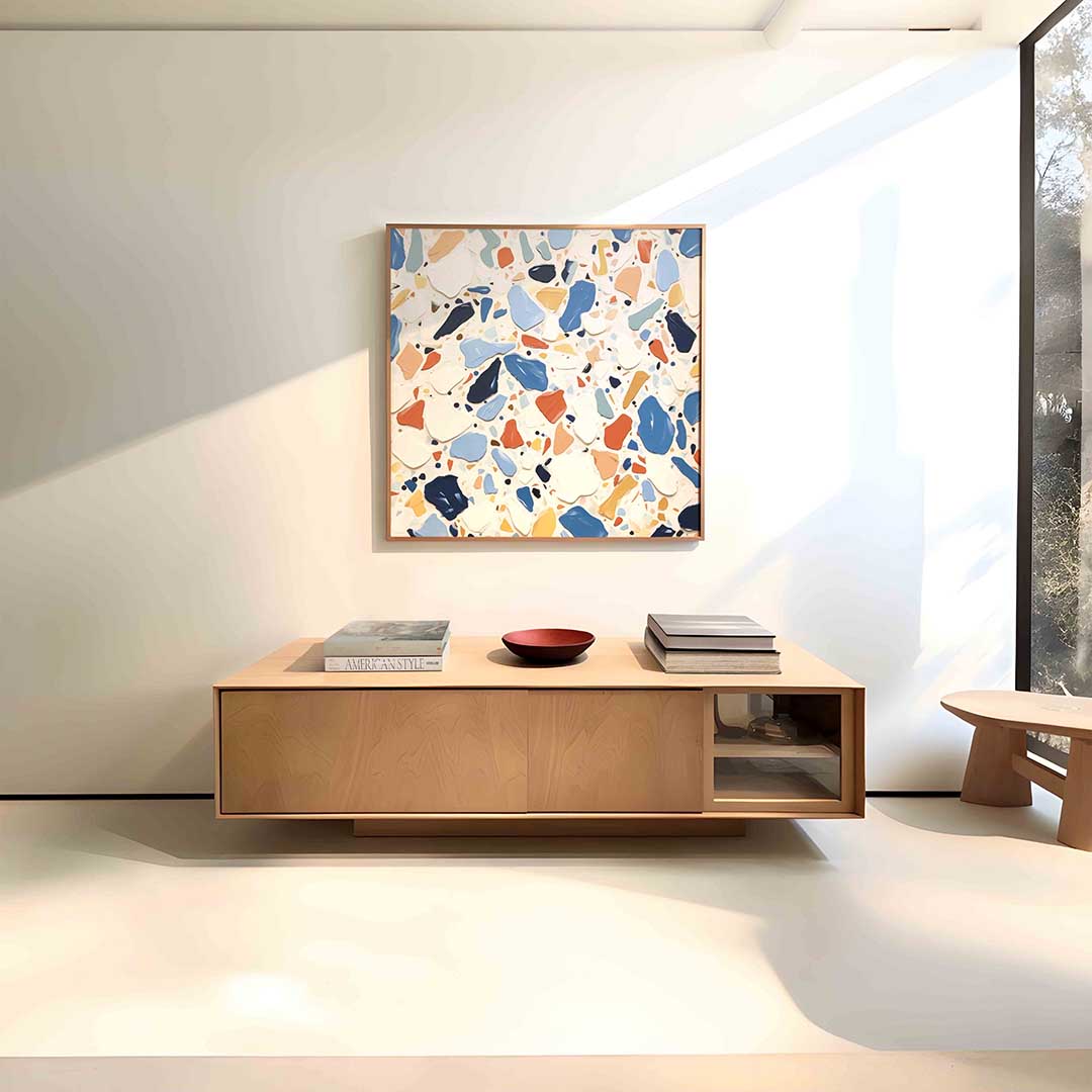Abstracte vormen Poster